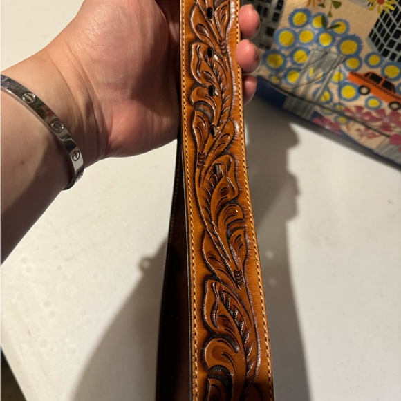 Justin Boots Belt - Size 36